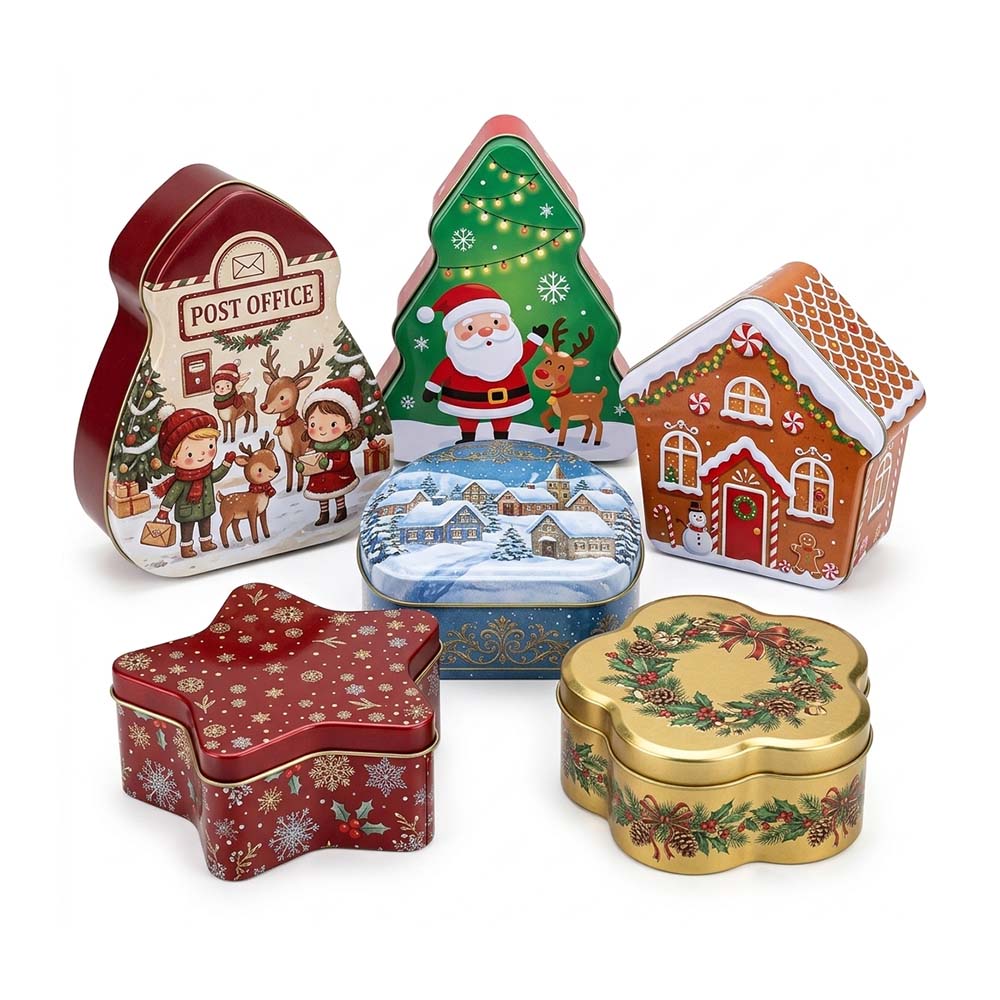 Wholesale Christmas Gift Packaging Boxes | Custom Holiday Tins