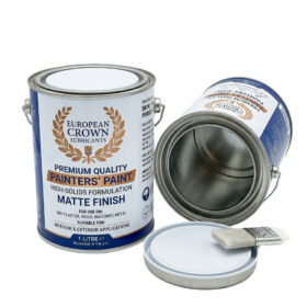 1L round paint and chemical tin pail - heavy duty, leak-proof metal container with UN certification from LAMPTOP