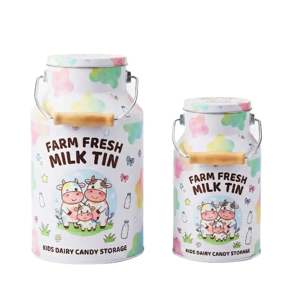 Promotional Metal Candy Tin with Handle Custom | LAMPTOP
