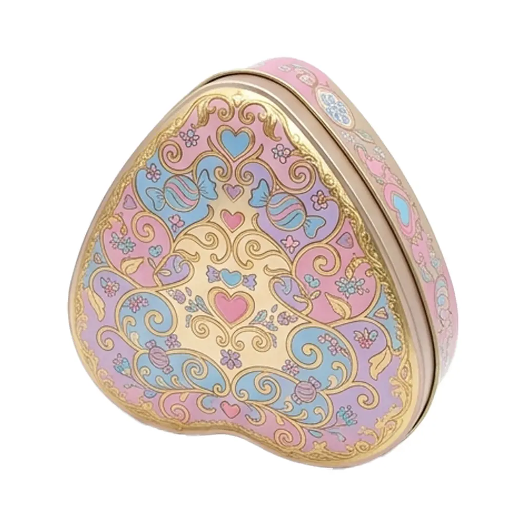 Heart Chocolate Tin Box  Holiday Gift – LAMPTOP