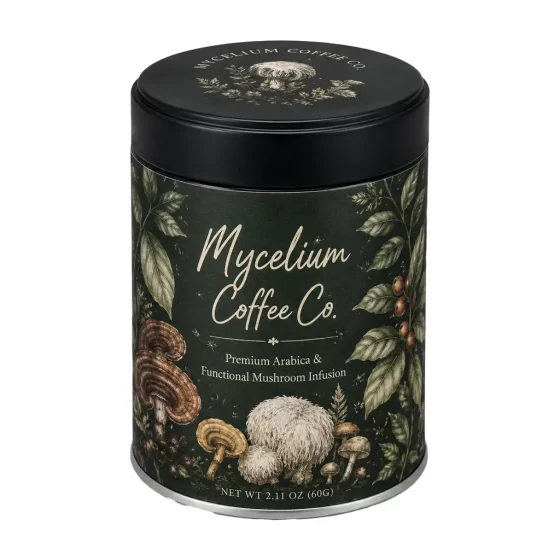 Custom airtight round coffee tin can with lid Custom airtight round coffee tin can with lid